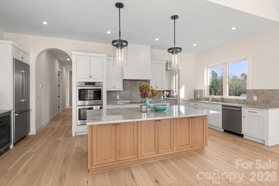 Furnished interior view inside a new home in , Fletcher (Image 5).