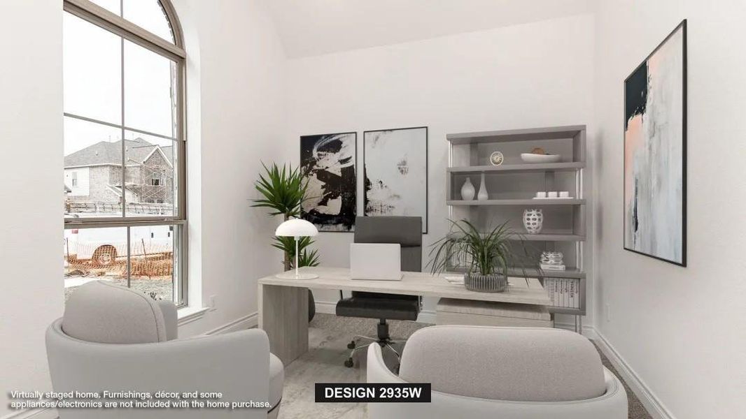 Furnished interior view inside a new home in Meridiana 60', Manvel (Image 3). Furnished interior view inside a new home in Meridiana 60', Manvel (Image 3).