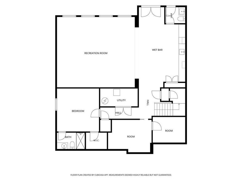 2D floor plan layout of this home in , Atlanta, GA (Image 6).