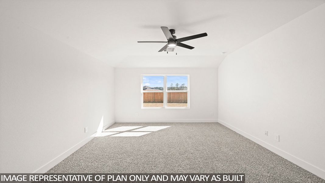 Spacious, unfurnished interior of a new home in Chapel Lakes, Montgomery (Image 26).