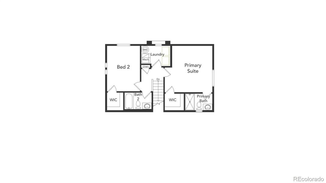 2D floor plan layout of this home in , Aurora, CO (Image 2).