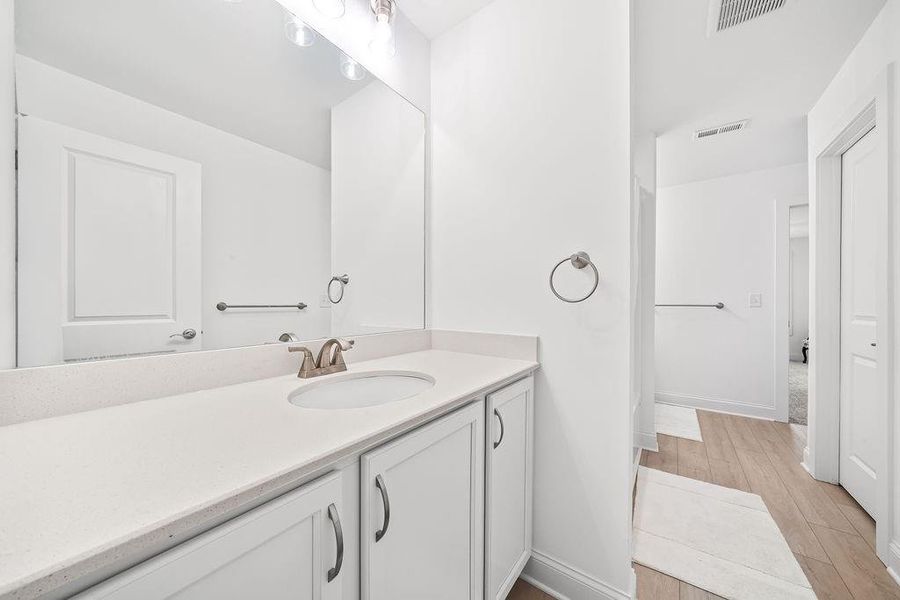 Furnished interior view inside a new home in , Dallas (Image 35).