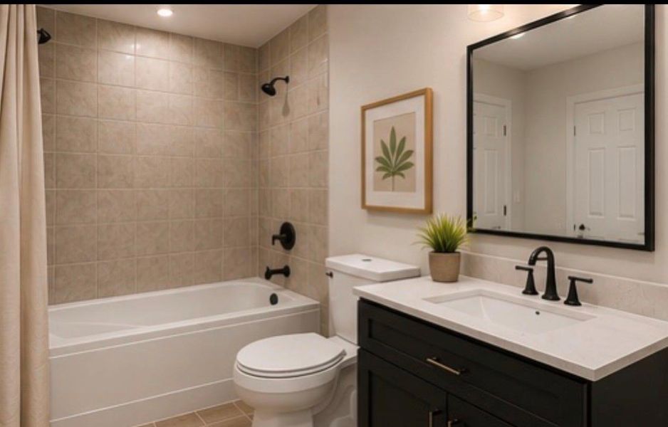Furnished interior view inside a new home in , Conroe (Image 7). Furnished interior view inside a new home in , Conroe (Image 7).
