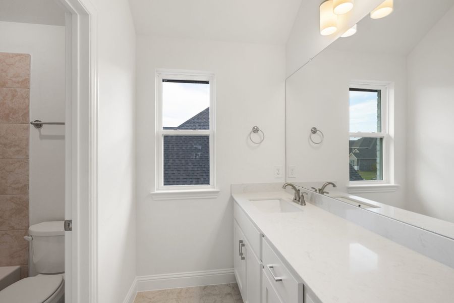 Furnished interior view inside a new home in Lake Breeze, Lavon (Image 16).