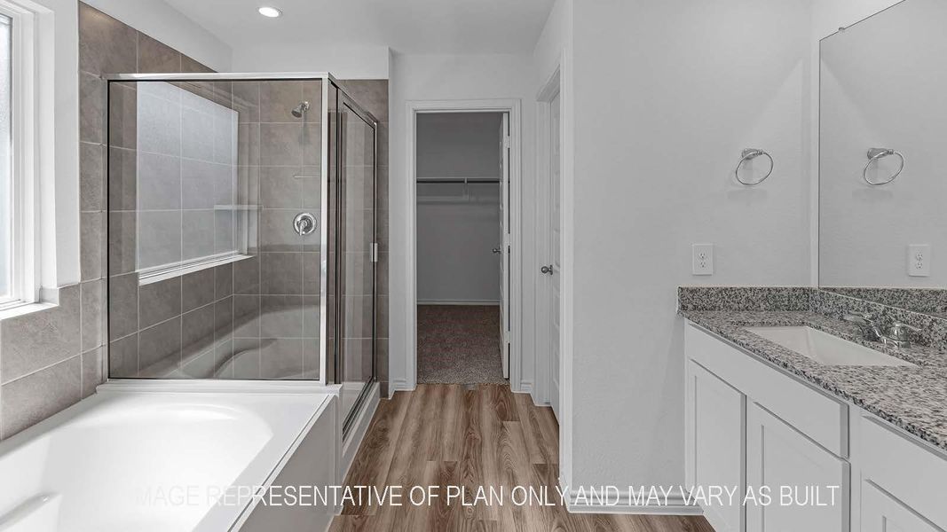 Furnished interior view inside a new home in Knox Landing, Bryan (Image 4).