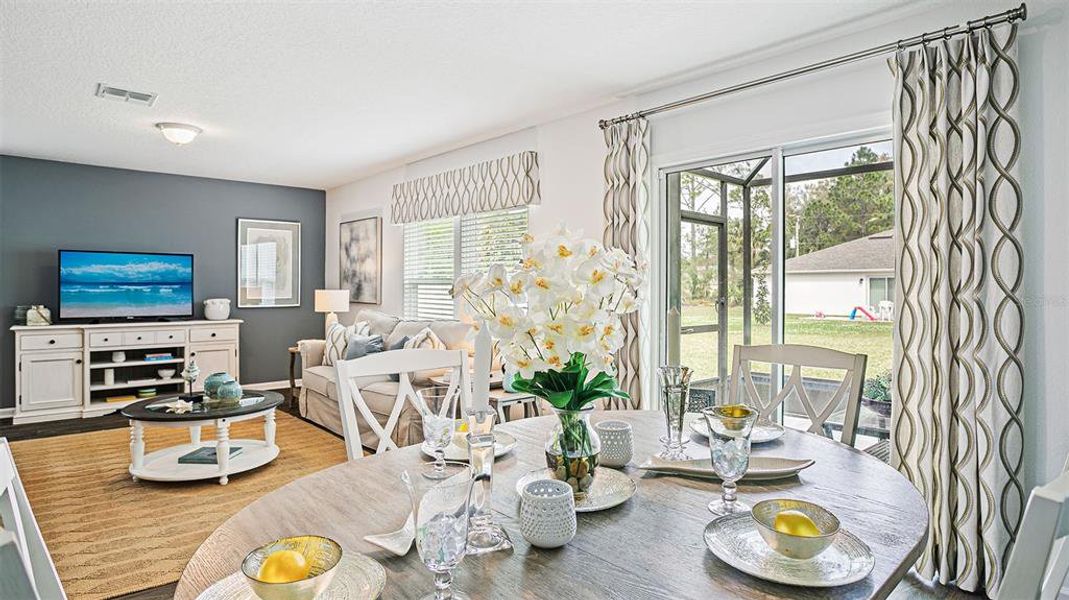 Furnished interior view inside a new home in , Palm Coast (Image 12).