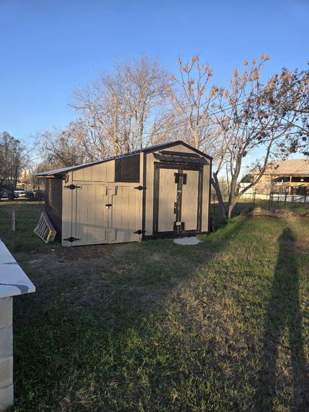 View of shed