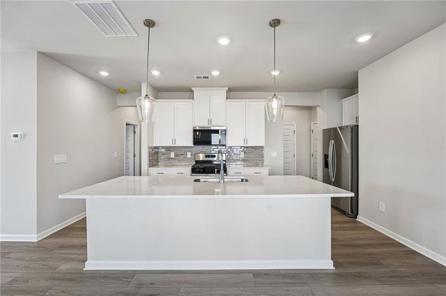 Furnished interior view inside a new home in Hemingway - Reserve Series, Cumming (Image 8).