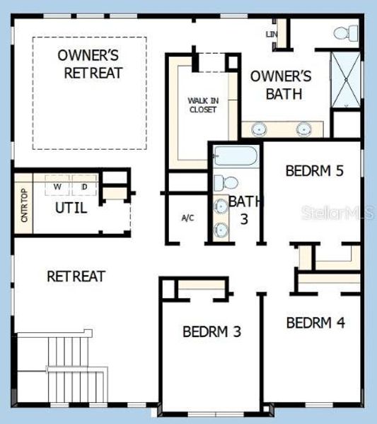 Floor Plan Second Floor