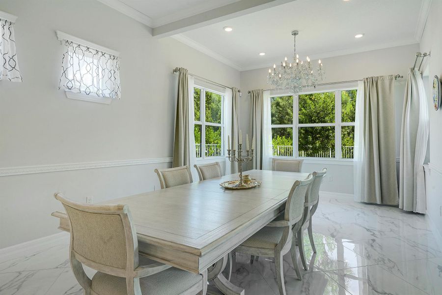 Furnished interior view inside a new home in , Lake Worth (Image 24).