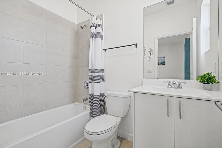 Furnished interior view inside a new home in , Homestead (Image 7). Furnished interior view inside a new home in , Homestead (Image 7).