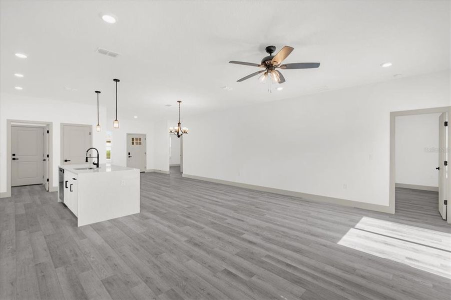 Furnished interior view inside a new home in , Ocala (Image 11).