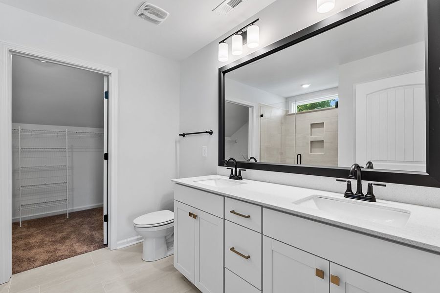 Furnished interior view inside a new home in Brooke Hill, Lewisville (Image 29).
