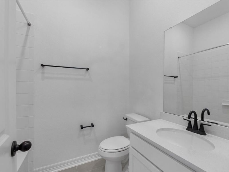 Furnished interior view inside a new home in Wildrye, Waller (Image 9).