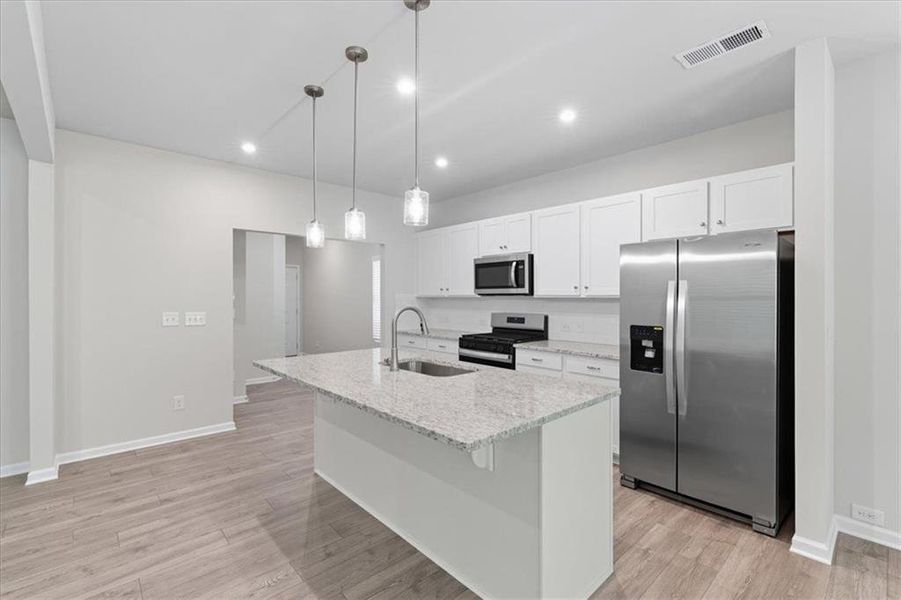 Furnished interior view inside a new home in Park Center Pointe, Austell (Image 6).