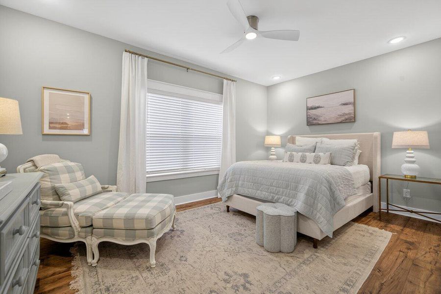 Furnished interior view inside a new home in K. Hovnanian's® Four Seasons at Lakes of Cane Bay, Summerville (Image 39).