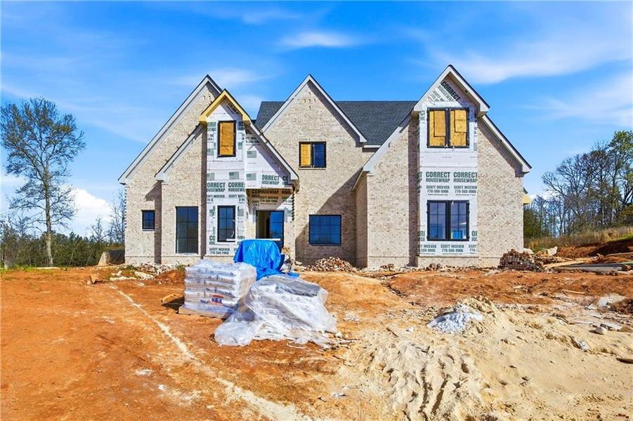 In-progress construction of a new home in , Buford, GA (Image 27). In-progress construction of a new home in , Buford, GA (Image 27).