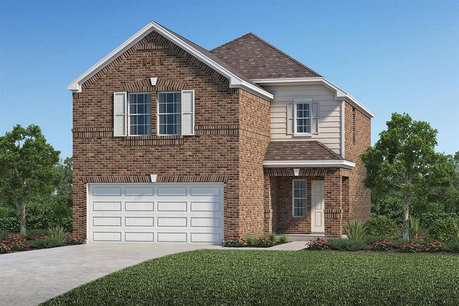 Welcome home to 8122 Leisure Point Drive located in Marvida and zoned to Cypress-Fairbanks ISD!