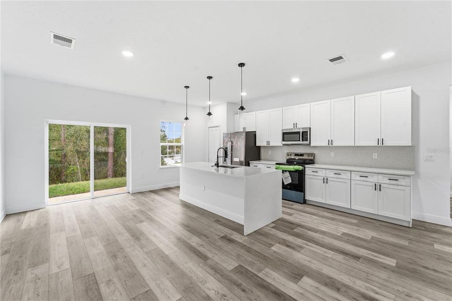 Furnished interior view inside a new home in , Ocala (Image 8).