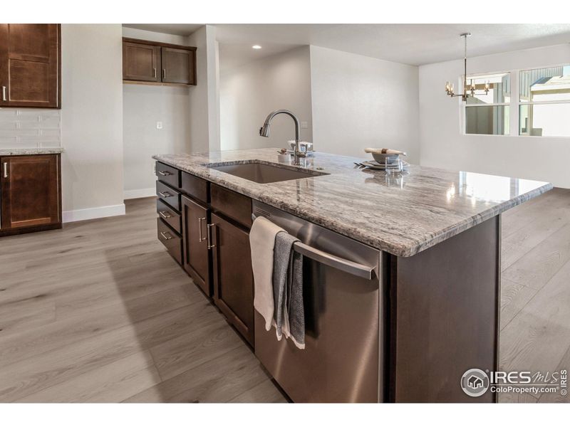 Furnished interior view inside a new home in Wilson Commons, Loveland (Image 4).