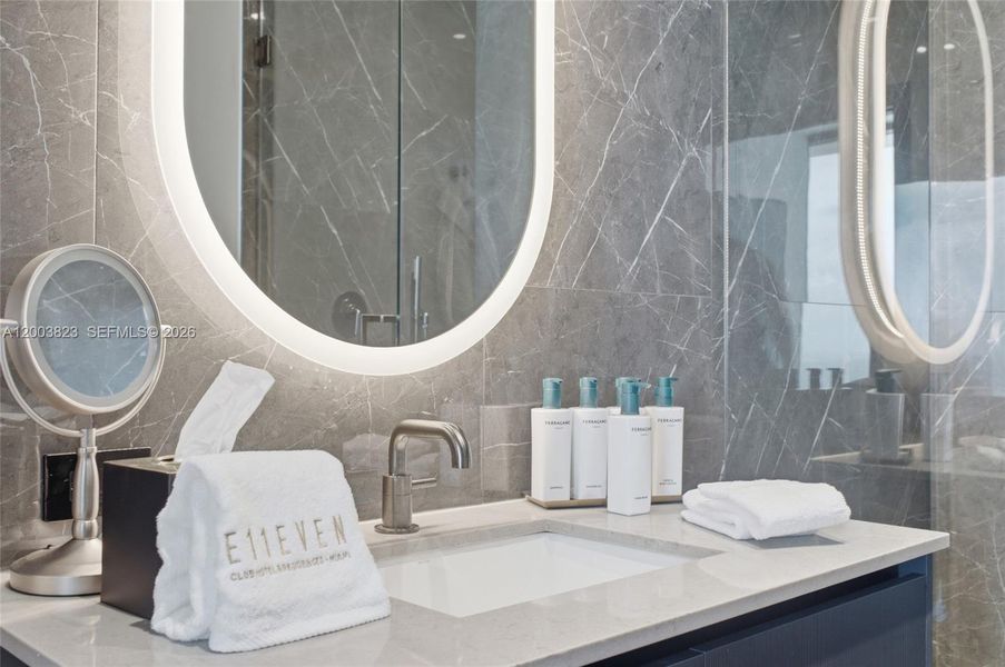 Close-up of interior finishes inside a home in , Miami (Image 15). Close-up of interior finishes inside a home in , Miami (Image 15).