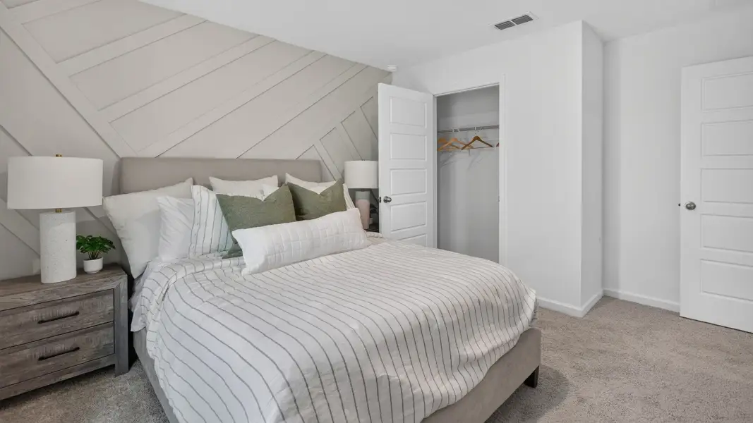 Furnished interior view inside a new home in Copes Landing, Jacksonville (Image 20).