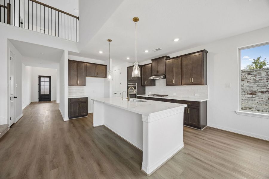 Furnished interior view inside a new home in Austin Point, Richmond (Image 3).