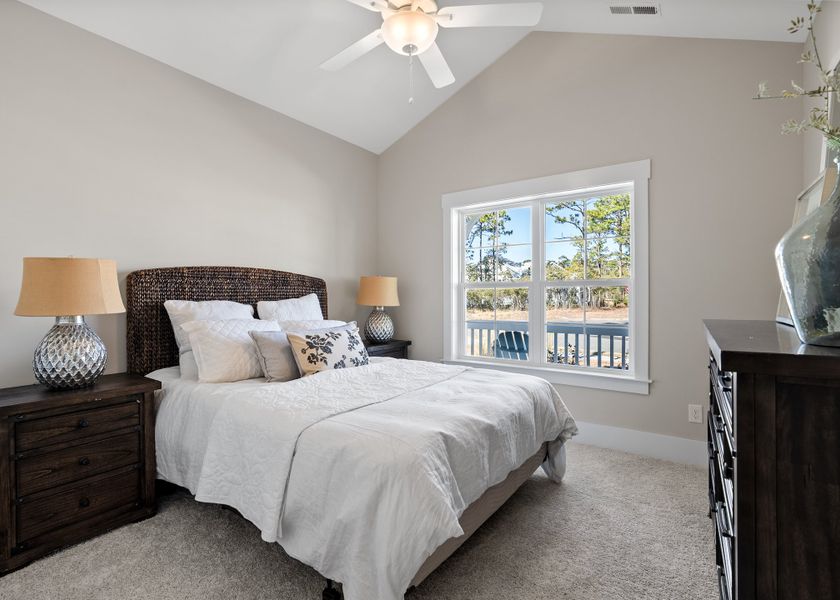 Representative furnished interior of a home built from the Wayside by Bill Clark Homes in The Sanctuary at Sunset Beach, Sunset Beach (Image 17).
