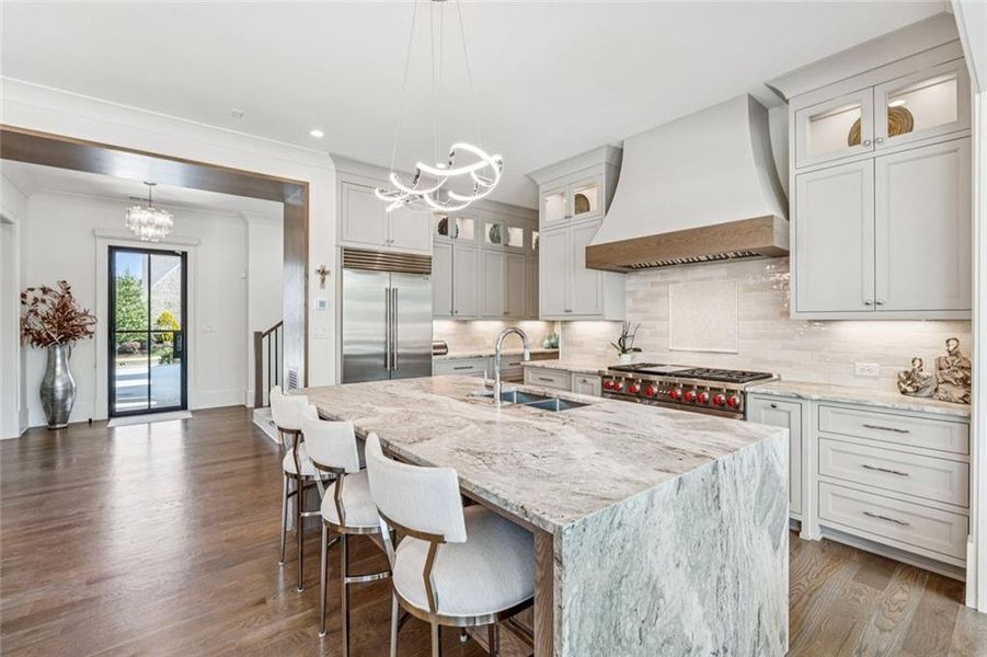 Furnished interior view inside a new home in , Alpharetta (Image 7).