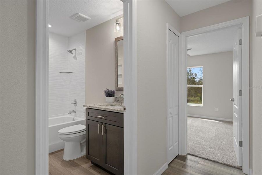 Furnished interior view inside a new home in , Weeki Wachee (Image 10). Furnished interior view inside a new home in , Weeki Wachee (Image 10).