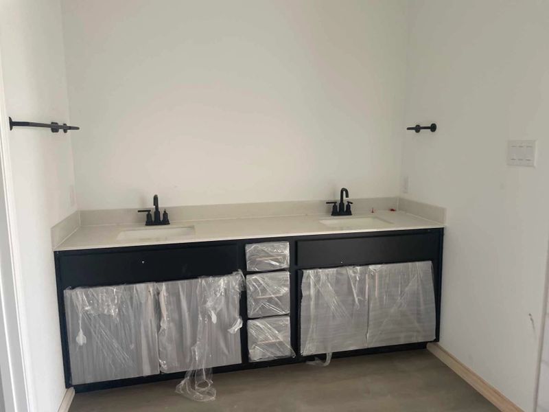 Primary Bathroom Construction Progress Primary Bathroom Construction Progress