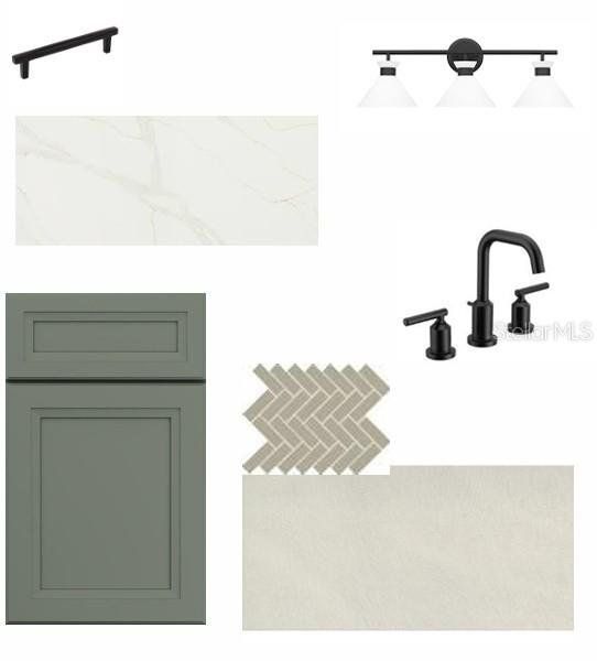 Sample of building materials used in homes in Lakeview Crossing – Tradition Series, Sarasota (Image 5).
