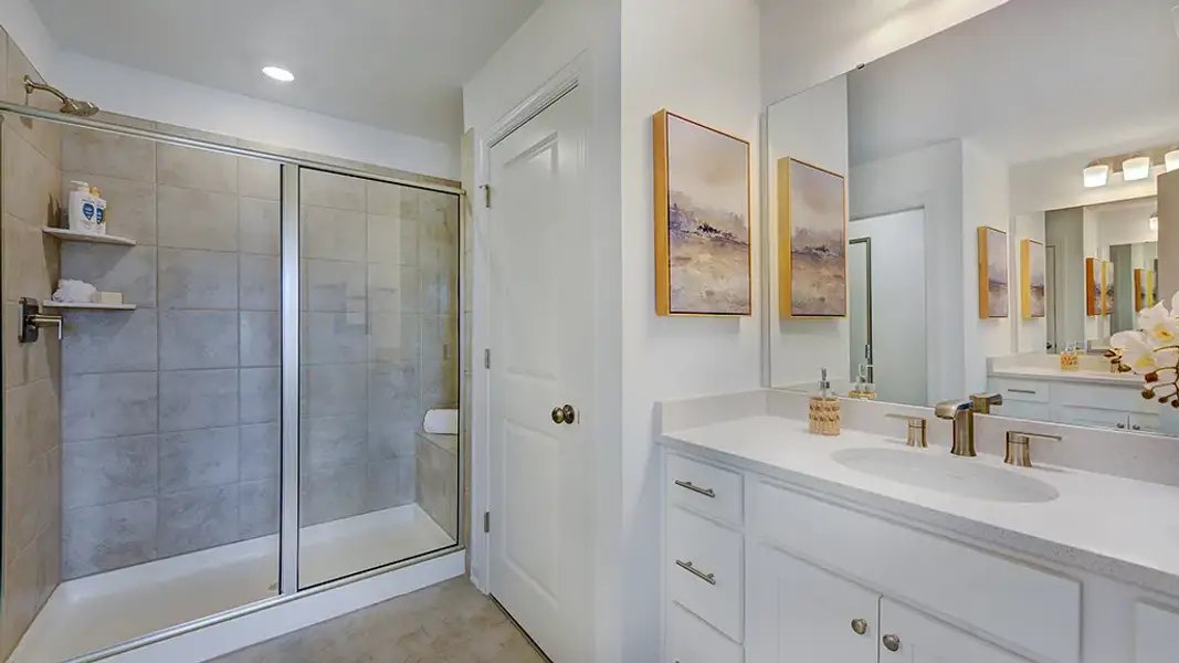 Furnished interior view inside a new home in Camden, Angier (Image 18).