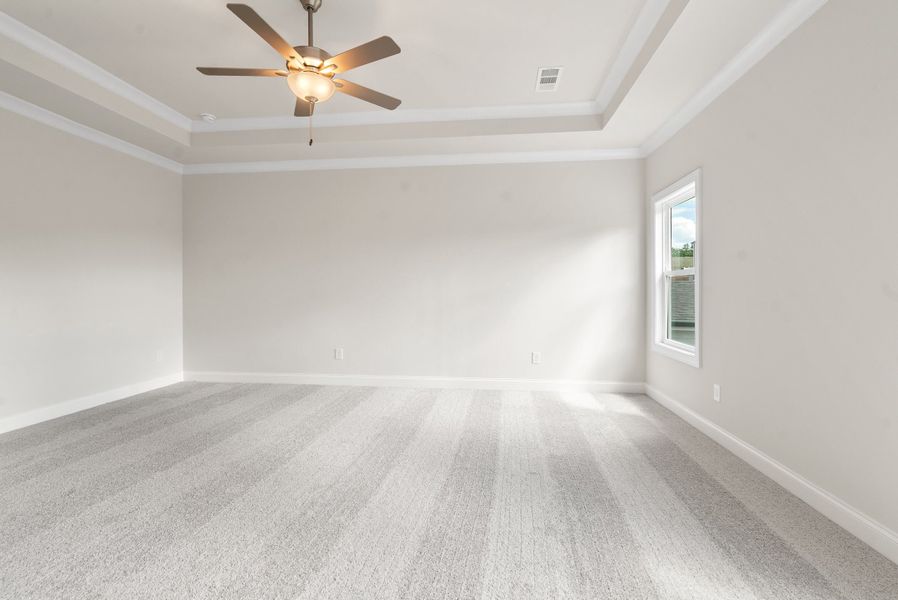 Representative unfurnished interior of a home built from the The Caplin by The Providence Group in Palisades Single Family, Cumming (Image 34). Representative unfurnished interior of a home built from the The Caplin by The Providence Group in Palisades Single Family, Cumming (Image 34).