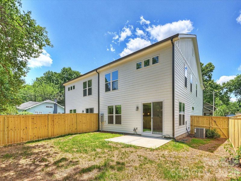 Exterior details and patio area of a home in , Charlotte (Image 22).