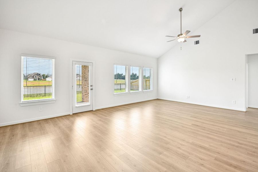 Photo is not of the actual home, but is an inspirational photo of builder’s model home and may depict options, furnishings, and/or decorator features that are not included