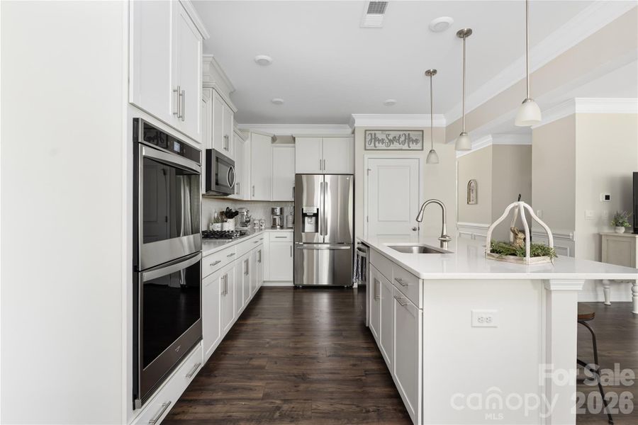 Furnished interior view inside a new home in , Troutman (Image 8).