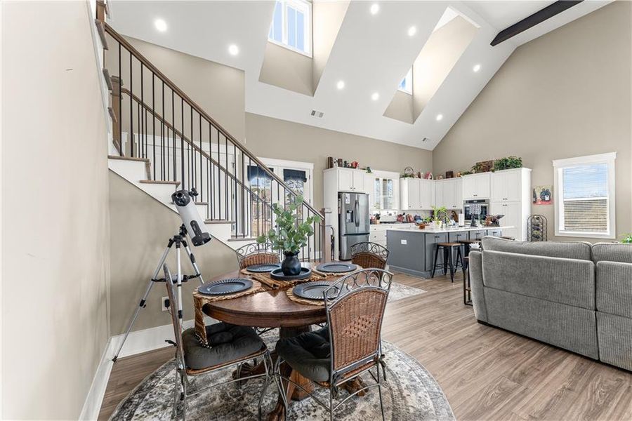 Furnished interior view inside a new home in , Dawsonville (Image 8).