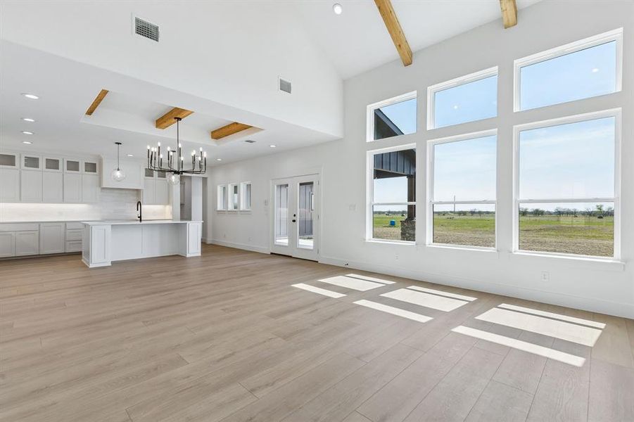 Spacious, unfurnished interior of a new home in , Ponder (Image 25).