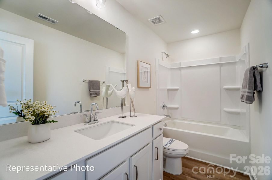 Furnished interior view inside a new home in Ashton Park, Monroe (Image 12).