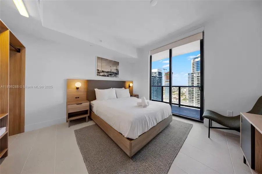 Furnished interior view inside a new home in , Miami (Image 4).