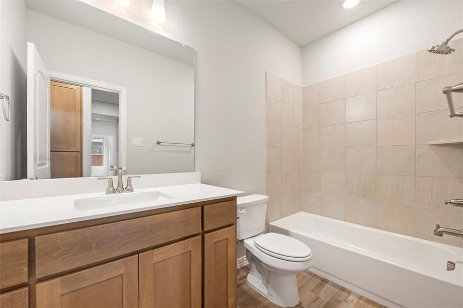 Furnished interior view inside a new home in Morningstar, Aledo (Image 4). Furnished interior view inside a new home in Morningstar, Aledo (Image 4).