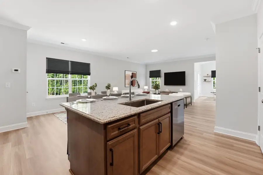 Furnished interior view inside a new home in Bell Meadows, Winnabow (Image 9).