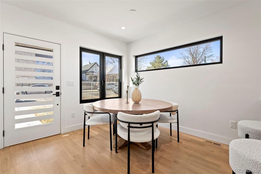 Furnished interior view inside a new home in , Denver (Image 10). Furnished interior view inside a new home in , Denver (Image 10).