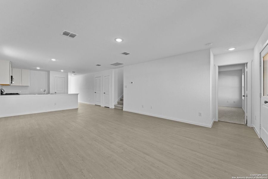 Spacious, unfurnished interior of a new home in Friendship Oaks: Watermill Collection, Fredericksburg (Image 17).