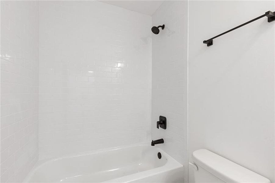 Furnished interior view inside a new home in , Atlanta (Image 10).