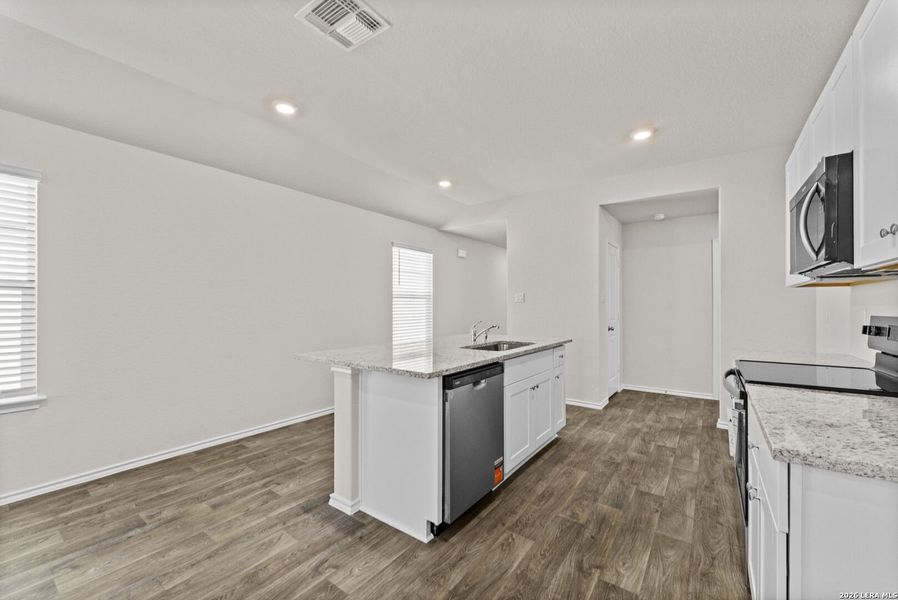 Furnished interior view inside a new home in Laurel Vistas, San Antonio (Image 6).