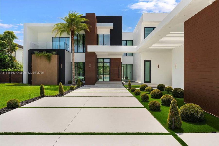 Front exterior of a new home in , Miami, FL, highlighting curb appeal (Image 24).