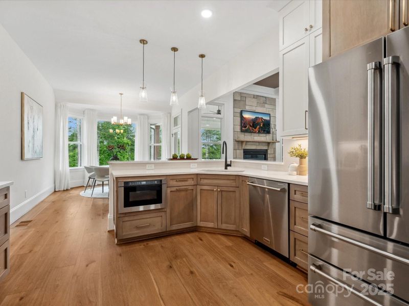 Furnished interior view inside a new home in , Connelly Springs (Image 5).