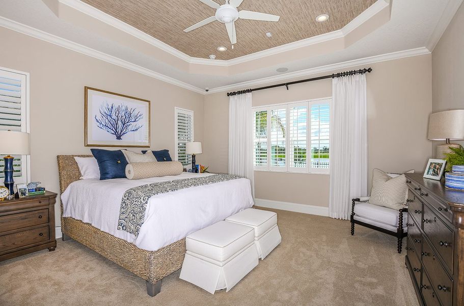 Representative furnished interior of a home built from the Bright Meadow 2 by Neal Communities in Canoe Creek, Parrish (Image 8).
